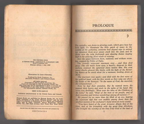 The Shepherd Kings 1981 Paperback Book Peter Danielson Children of the Lion Ser. - Imagen 4 de 7
