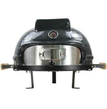 Higoshi GREY Ceramic Mini Cooking Table Top Pizza Oven