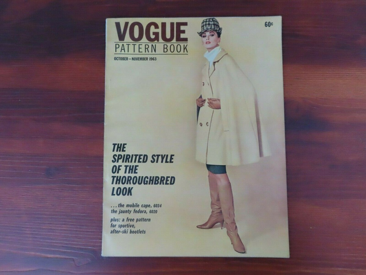 Vogue Patterns October/November 1963 | eBay