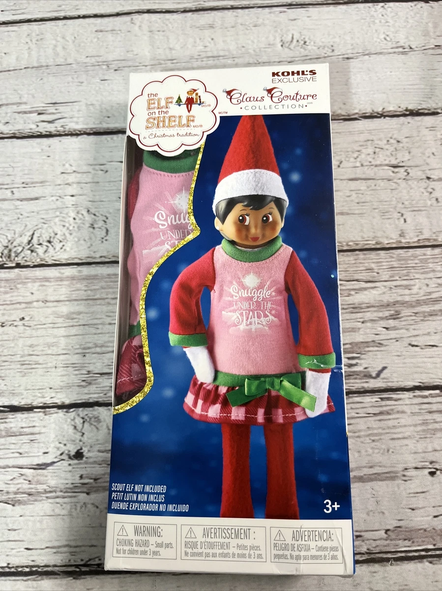 The Elf on the Shelf Starry Night Gown Nightgown Kohls Excl NEW in