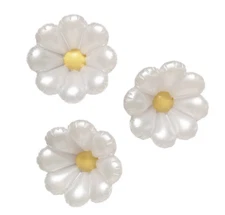 Minnidip BALLOON GARLAND Flowers In Pearl (PEARLESCENT) 3 PACK Sealed New