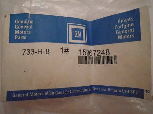 NOS GENERAL MOTORS JACK HOLD DOWN NUT RED RUBY - Picture 5 of 6
