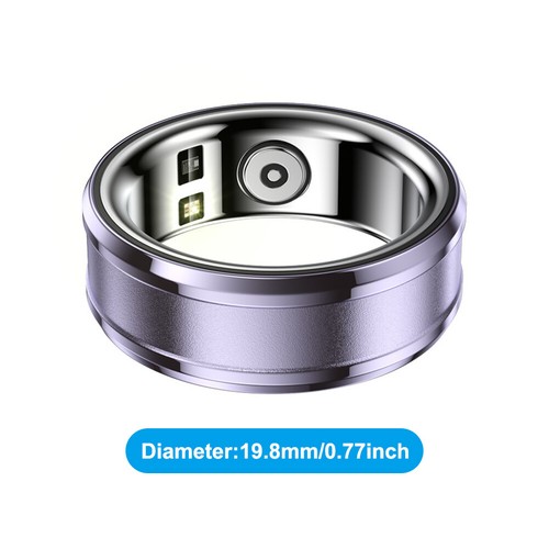 Smart Ring IP68 Waterproof Finger Ring Monitor Heart Rate Fitness Tracker Health - Picture 15 of 19
