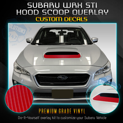 For 2015 2020 Subaru Wrx Sti Hood Scoop Vinyl Insert Decal 4d Carbon Fiber Ebay For 2015 2020 Subaru Wrx Sti Hood Scoop Vinyl Insert Decal 4d Carbon Fiber Ebay