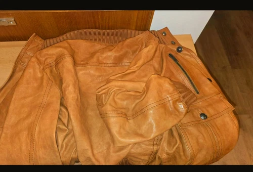 Giacca di pelle Gucci originale unisex taglia L blouson in pelle