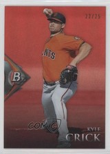 2014 Bowman Platinum Chrome Prospects Ruby 22/25 Kyle Crick #BPCP18 i6j