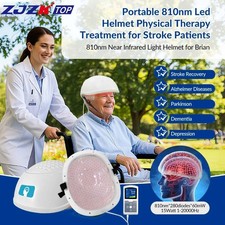 810nm Photobiomodulation Helmet NIR Brain Therapy for Anxiety Headache Relief