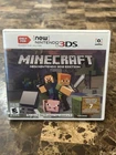 Minecraft for New Nintendo 3DS - CIB Complete, Tested & Working