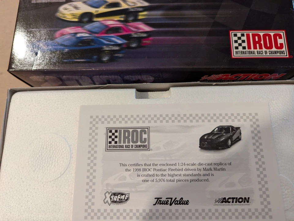 Mark Martin 2003 # 1 True Value Iroc Championship 1998 Firebird Etreme Action Foto 4 de 4