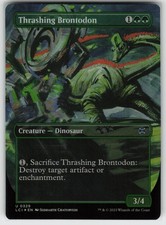Thrashing Brontodon (Borderless) The Lost Caverns of Ixalan 329 U NM MTG
