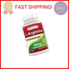  New Improved Formula Best Naturals L-Arginine 1000 mg 120 Tablets - Pharmaceut