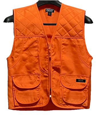 Gander Mountain Hunting Shooting Vest Mens Sz Large Guide Series High Visibility