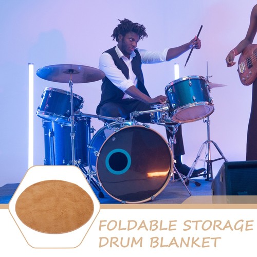 Anti-Rutsch-Trommeldecke Trommelteppich Verdickter Schalldichtes Drum -Pad - Photo 11/12