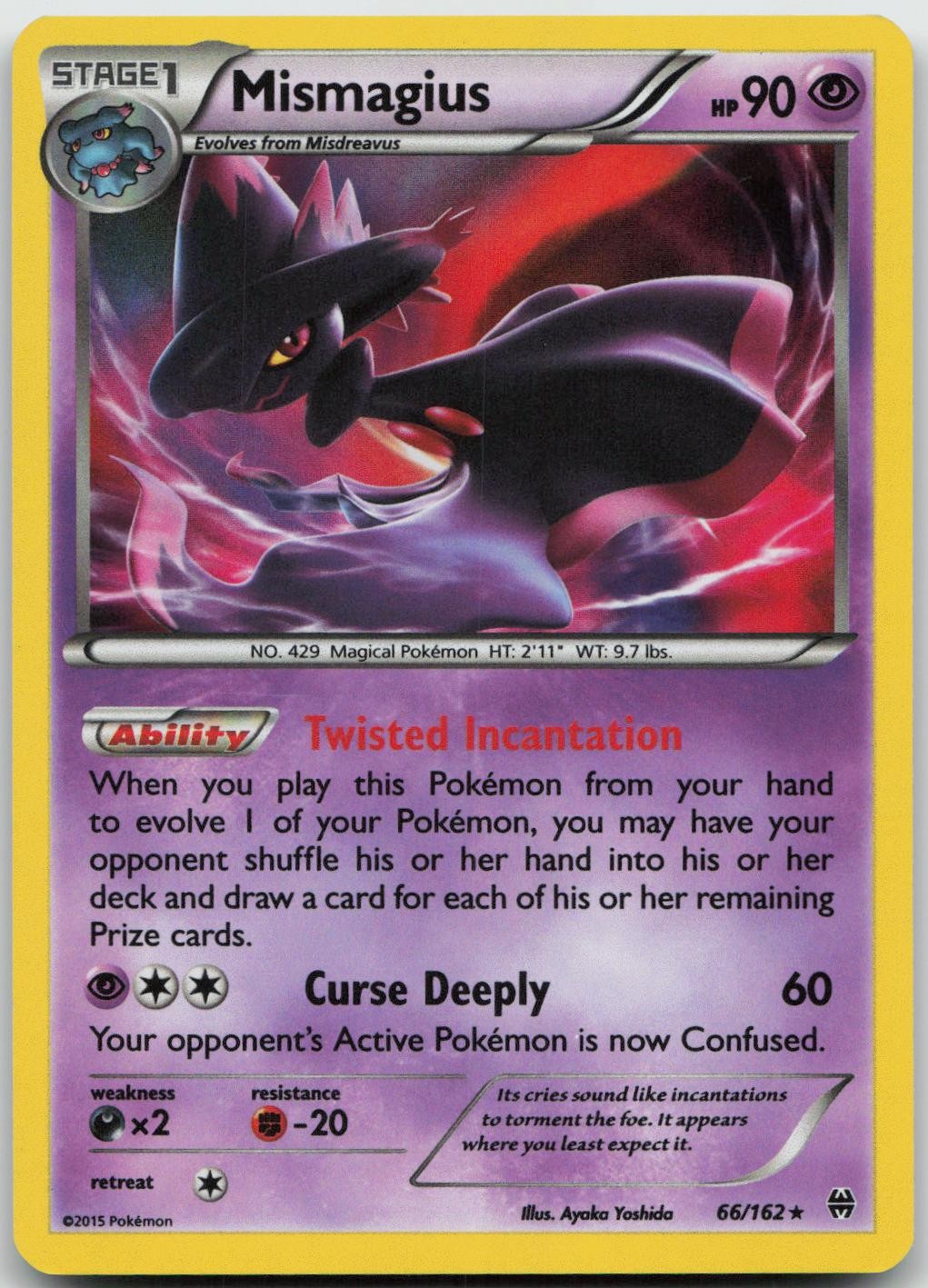 MISMAGIUS 66/162 HOLO R BREAKTHROUGH LP