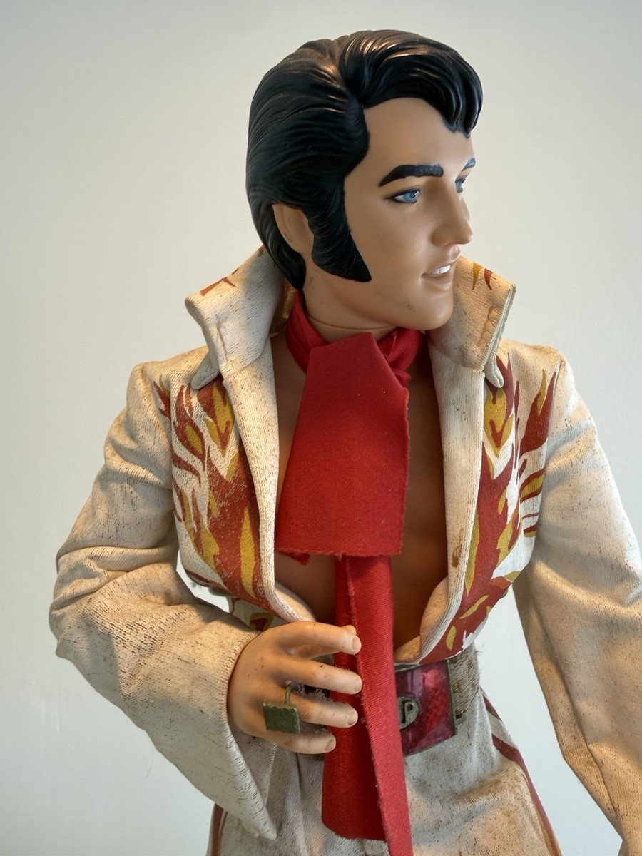 Vintage 1984 Elvis Presley Burning Love 21” World Doll Collection