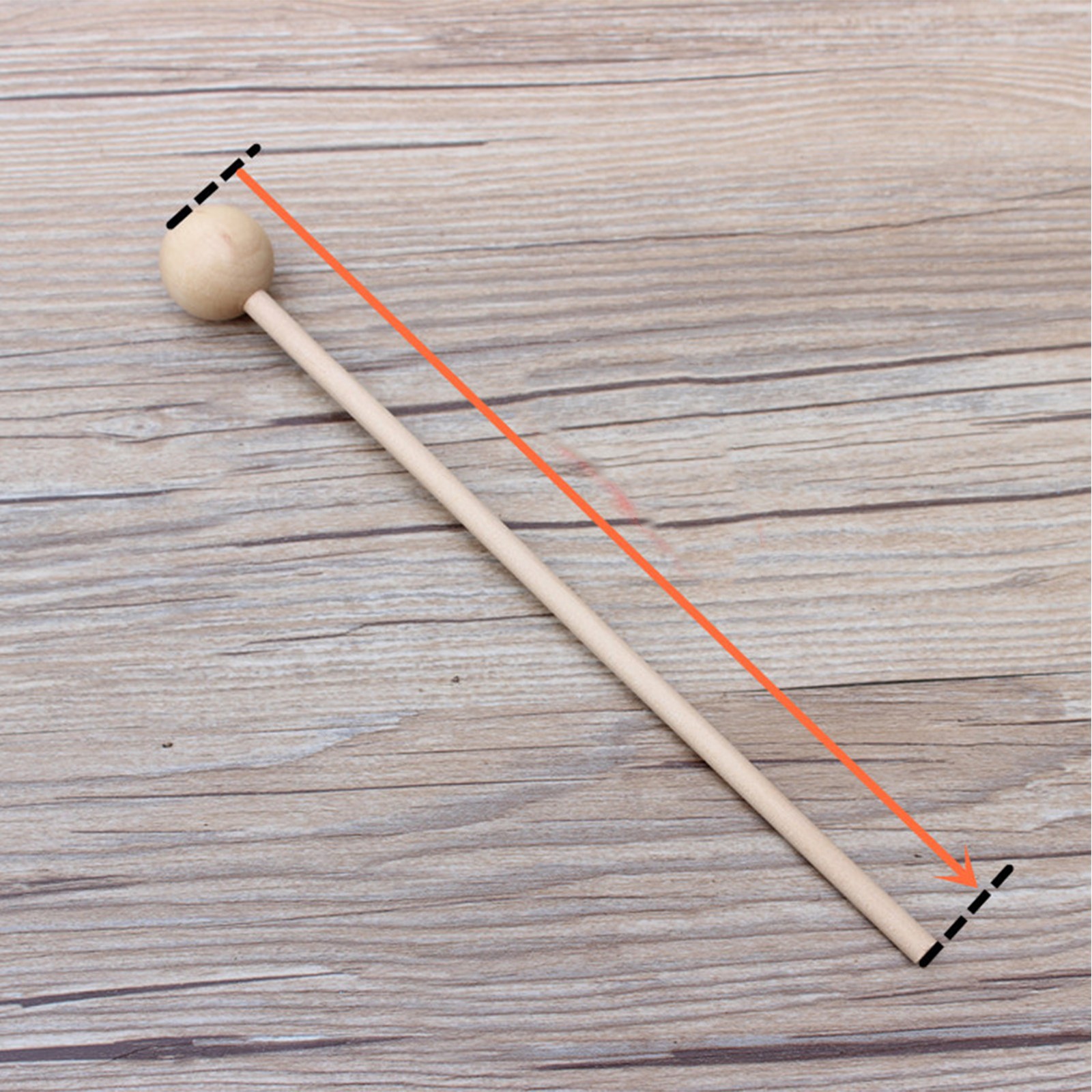 Drum Stick Mallet Orff Percussion Instrument Parts Music Early Education Teachin
