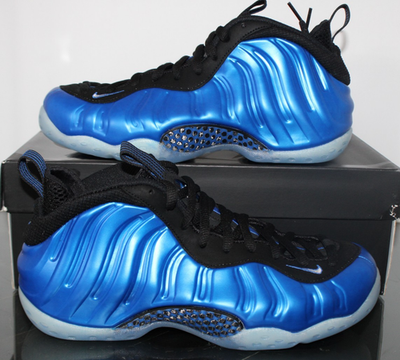 Size 8.5 - Nike Air Foamposite One: Dark Neon Royal | eBay