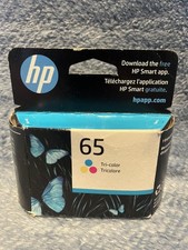 June 2025 Genuine HP 65 tri-color Ink Cartridge tricolor N9K01AN