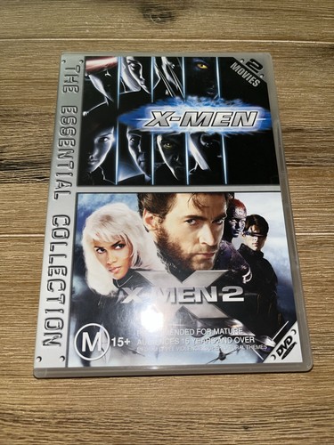 X-Men + X-Men 2 | DVD Region 4 - Double DVD 2 Disc Set - Picture 1 of 3