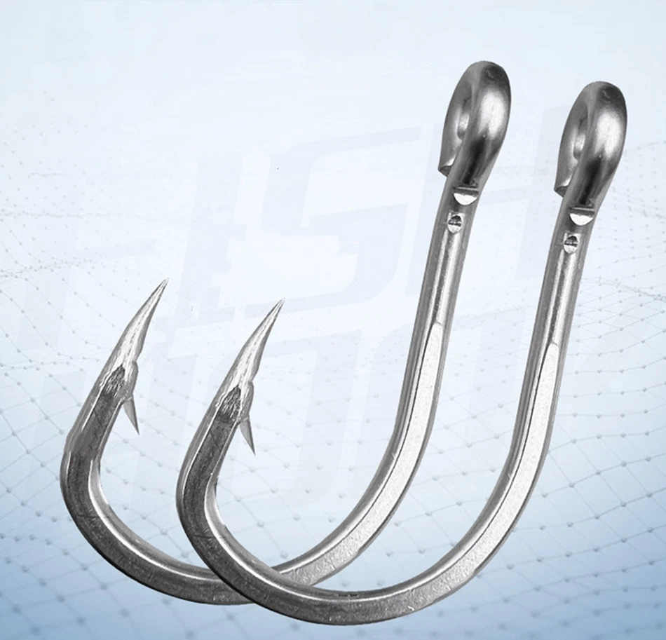 30Pcs Big Game Stainless Steel Fishing Hooks Sharpen Bait Lure Rig Hook 2/0-12/0 - image 4 of 4