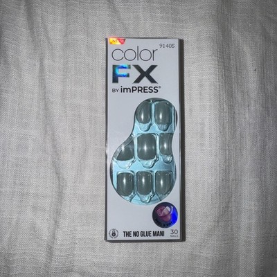 Color FX by Impress 30 Nails Color   After Hours The No Glue Mani