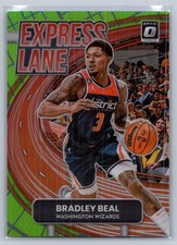 Bradley Beal 2022-23 Donruss Optic #13 Express Lane Lime Green /149