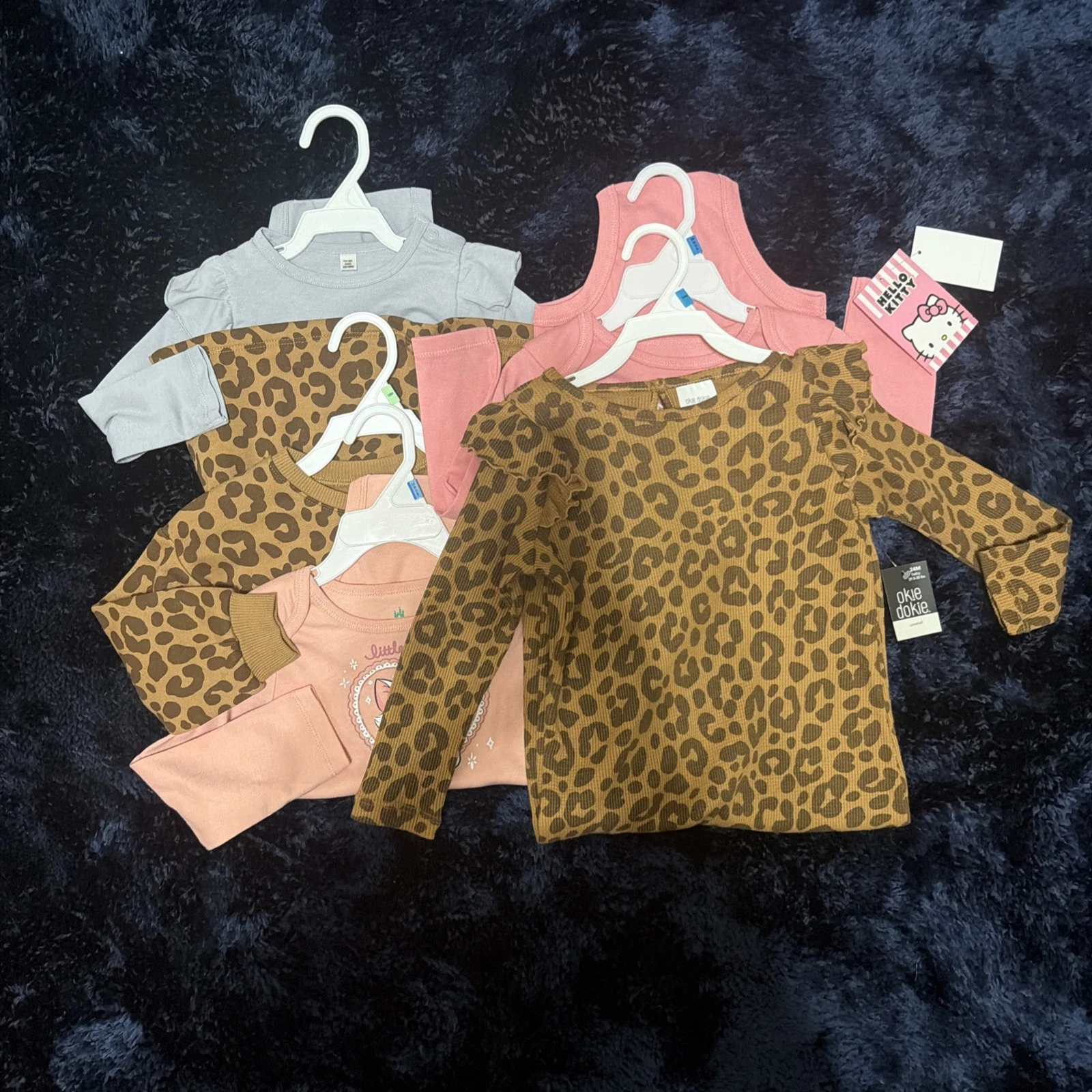 Okie Dokie Baby Clothes Lot Girls 12-24 Months 5 Piece