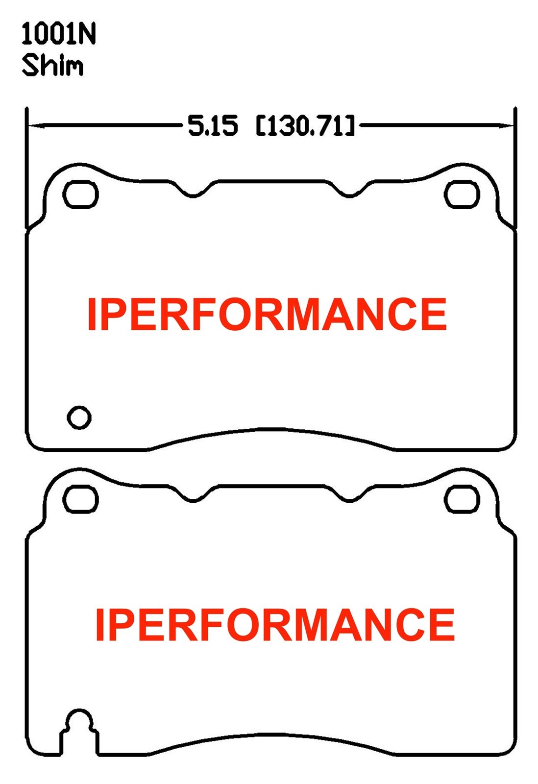 Ford GT 2005-2006 Rear Heat shield sets Set