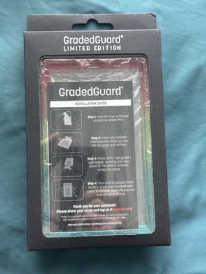 GradedGuard PSA Graded Card Case Guard Protector RAINBOW Limited Edition