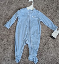 NWT NIKE Size 6 Months Very Soft Sleeper Footie Pajamas