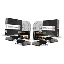 Front and Rear Brake Kit for Honda CR-V 2017-25 Stock Replacement Fully Coated