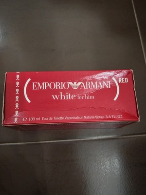 Emporio Armani White for Him Red