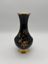 Lindner Tischvase - Vase Dekor Karin echt Kobaltblau 1103/20 Höhe 20cm