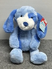Kid Connection Blue Dog 12" Plush Stuffed Animal Super Soft with Tag