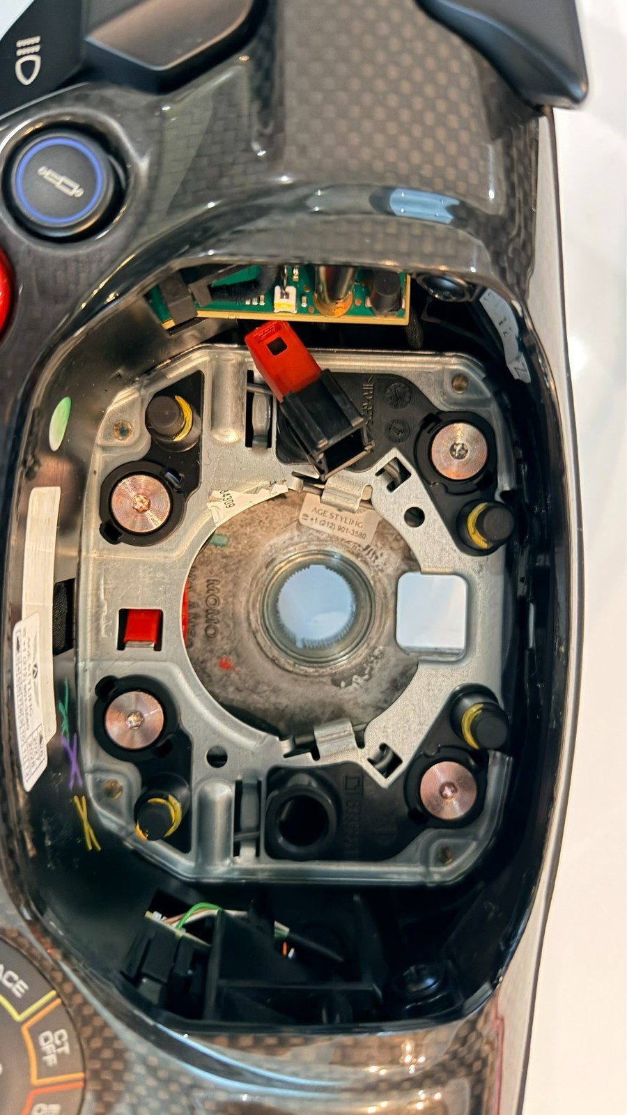 Ferrari 812 Steering wheel Black P/N 337540