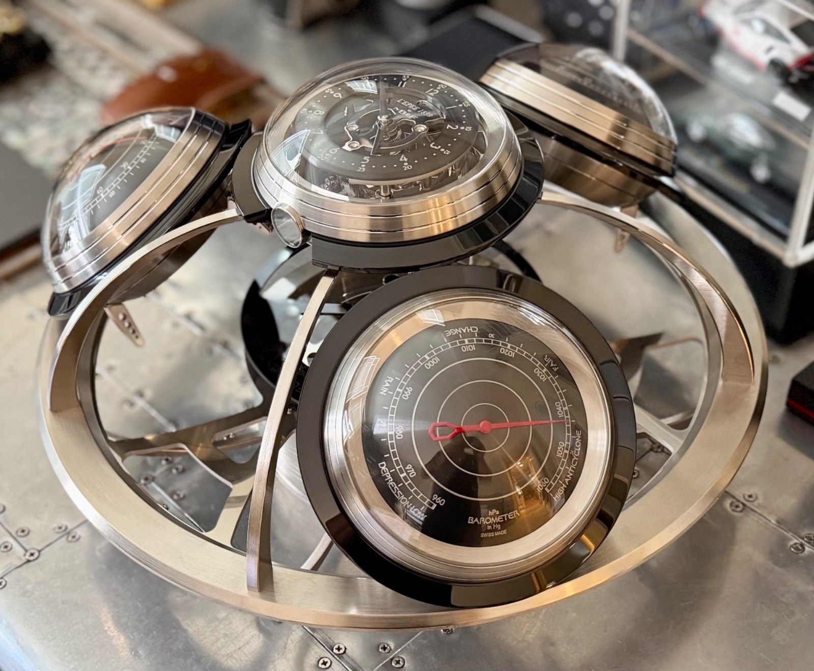 MB&F and L’Epée 1839 Fifth Element Black Clock limited to 18 Made MSRP ...