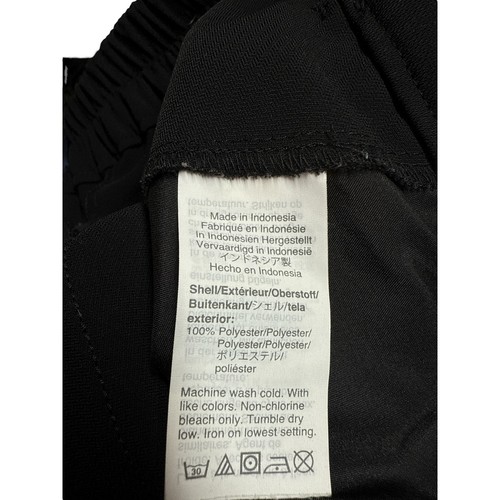 J.Crew Factory Pantaloni Donna Elasticizzati Vita Alta Jamie Pull On Caviglia TG 14 Nero - Foto 8 di 8
