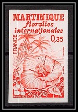 France N°2035 Floralies internationales de la Martinique 1979 fleur flowers Essa