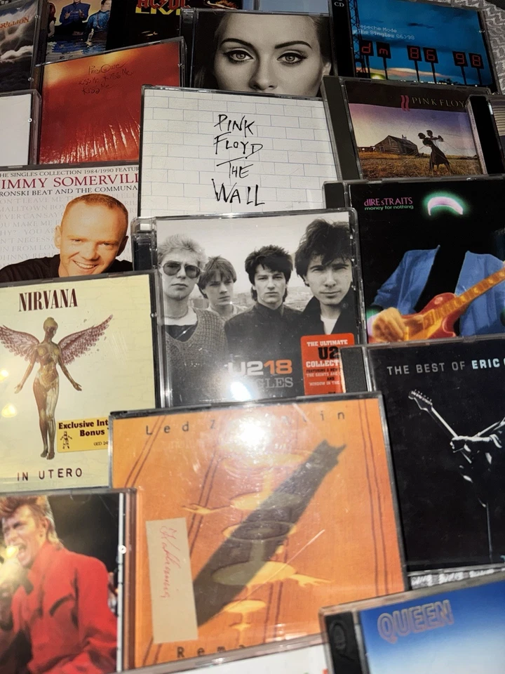 CD Sammlung-193x-Nachlass-Pink Floyd-Sting-Morrison-AC/DC-Bowie-U2-Led Zeppelin - Bild 2 von 4