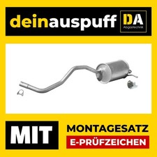 Endschalldämpfer für Renault Captur I / Clio IV 0.9 Tce 1.2 Auspuff M012