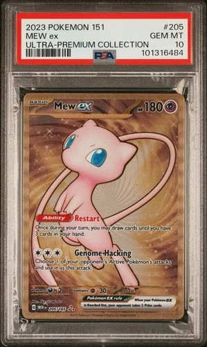 2023 POKEMON 151 ULTRA-PREMIUM COLLECTION #205 MEW ex PSA 10