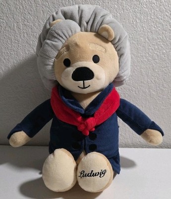 Vosego Virtuoso Bears Ludwig Van Beethoven Teddy Bear Classical Music Plush 