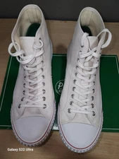 Mens PF Flyer High Top Sneakers Mens Size 10 womens Size 13.5 MC2001WT