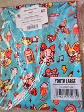 Pokemon Worlds Championship 2025 Anaheim Pikachu Youth Varsity Tee Shirt SizeM&L