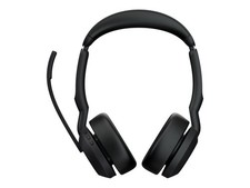 Jabra Evolve2 55 MS Stereo Headset on-ear Bluetooth wireless 25599-999-899