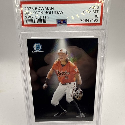 2023 Bowman - Bowman Spotlights Jackson Holliday #BS-6 (RC) PSA 10