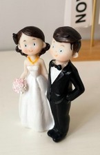 New Elegant Wedding Cake Toppers Figurine Bride Groom Marriage Gift Topper 2027
