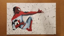 Spider-Man Original Art Drawing | eBay US (Buy It Now)