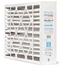 Fortify 16x25x4 MERV 11  fits Honeywell FC100A1029 Air Filters. Qty 1