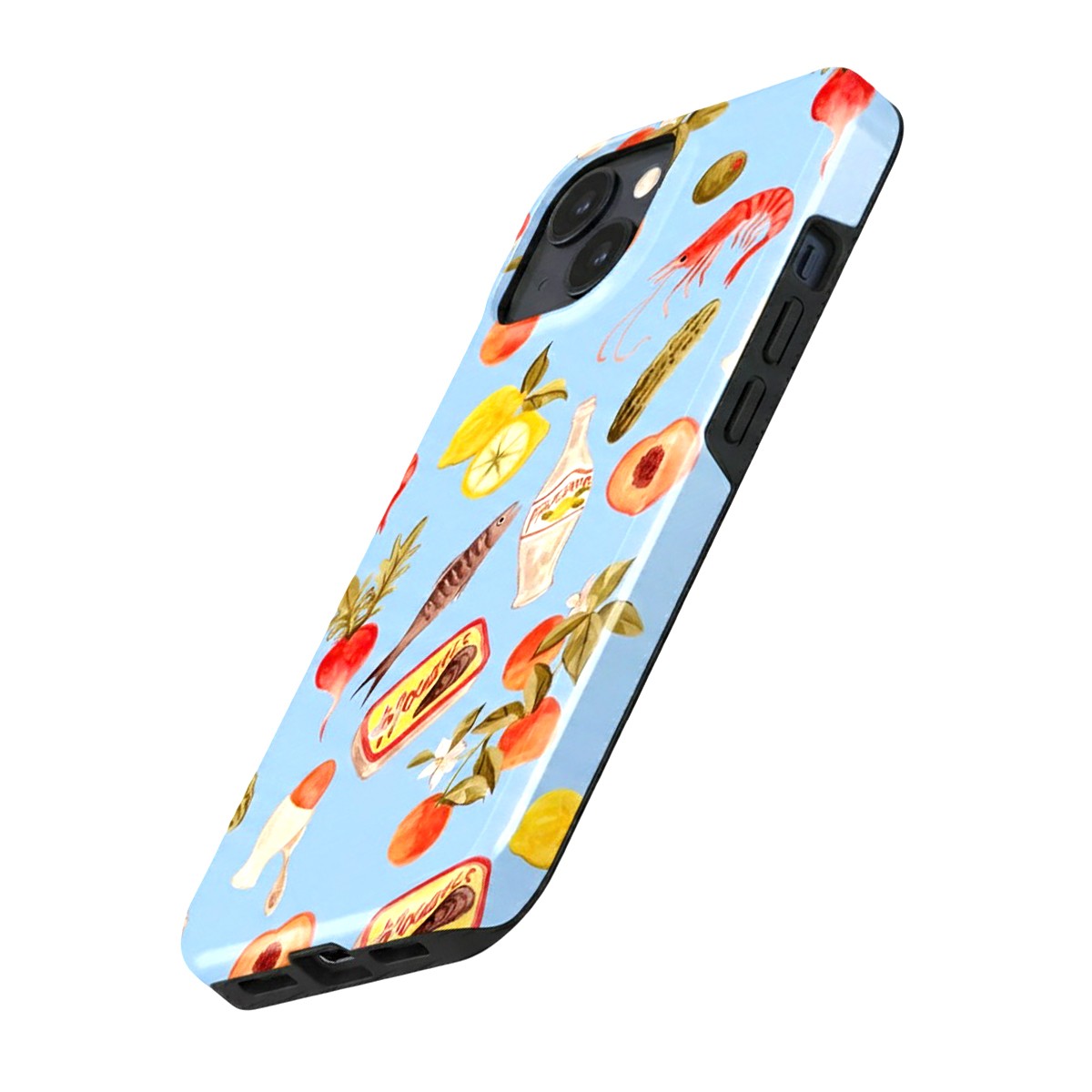 Coque iPhone 14 Burga design artistique Al Fresco finition mate premium anti-décoloration